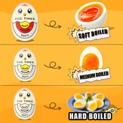 Egg Timer for Boiling Eggs Hard Boiled Changing Indicator that Changes Color when Done (Bule, 2Pack)