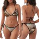 thumbnail image 3 of Fotbe Three Horses Oil Painting Traje de Baño para Mujer de Dos Piezas – Bikini Sexy de Tirantes Tipo Halter con Diseño Triangular, 3 of 6