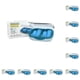 thumbnail image 1 of Methold Tapón para los oídos de 3 capas Tapón para los oídos para dormir Reducción de ruido Profesional Insonorizado Anti-ronquidos Orejas Azul 4 piezas 10Conjunto, 1 of 6