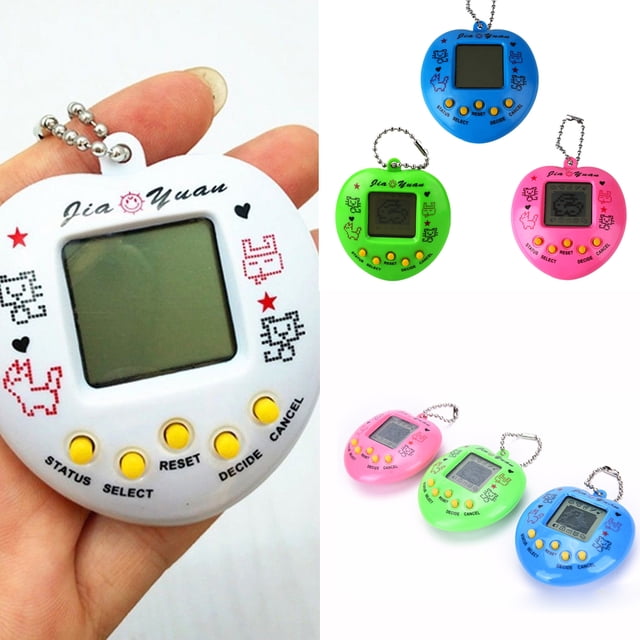 Encantadores juguetes electrónicos para mascotas, juguete Virtual Cyber Pet, divertida máquina de juego Digital Virtual, regalo de cumpleaños para niños
