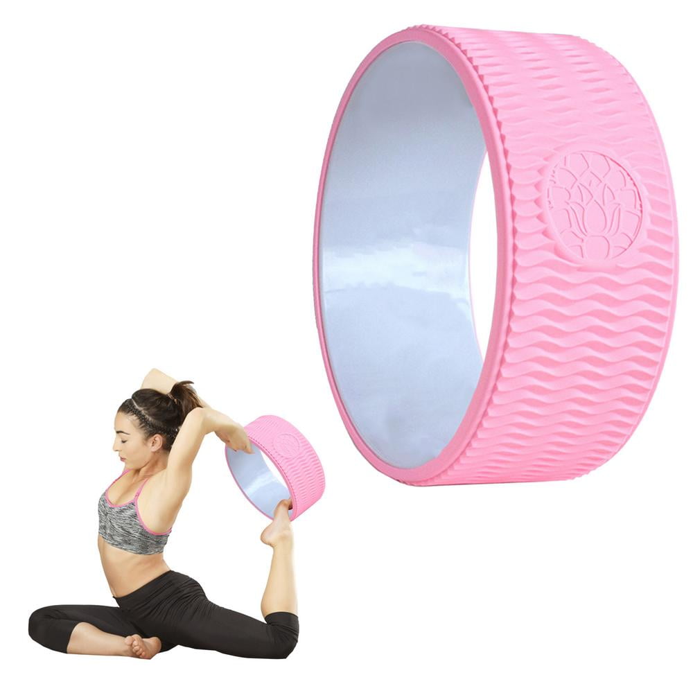 Details about   STRONG Yoga Exercise Roller Wheel Stretching Backbend Equipment For Women 
