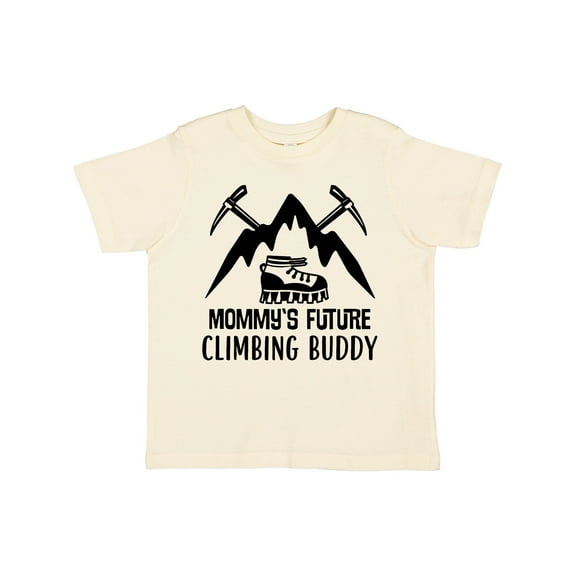 Inktastic Rock Climber Mommy Climbing Buddy Boys or Girls Toddler T-Shirt