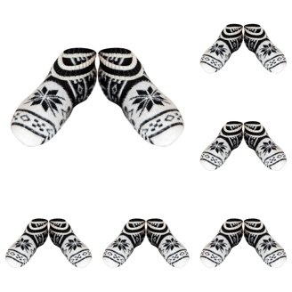 DivanTree 3 Pairs Christmas Fuzzy Socks for Women Non Skid  display picture 1