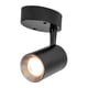 thumbnail image 1 of Lámpara Spot Tecno con LED integrado para sobreponer en techo 7W negra luz suave cálida BEID II 7LVCLED005MV30N, 1 of 4