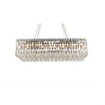 thumbnail image 3 of 2034 Maxime Collection Hanging Fixture L28in W14in H7.5in Lt:16 Chrome Finish (Royal Cut Crystals), 3 of 3