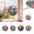 thumbnail image 2 of Acrylic Suncatcher Window Hanging 2D Puzzle Decor 1Pc Nautical Lighthouse Sailboat Art Ornament, 2 of 4