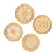 thumbnail image 4 of Tapetes de mesa suaves con aislamiento de PVC, tapetes de mesa redondos de estilo europeo para cena, 12 Uds., 4 of 5