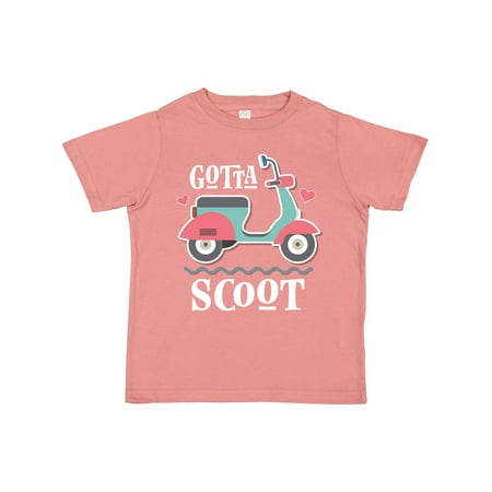 

Inktastic Gotta Scoot Cute Scooter Gift Toddler Toddler Girl T-Shirt