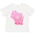thumbnail image 3 of Inktastic Wisconsin Silhouette Mandala Boys or Girls Toddler T-Shirt, 3 of 5