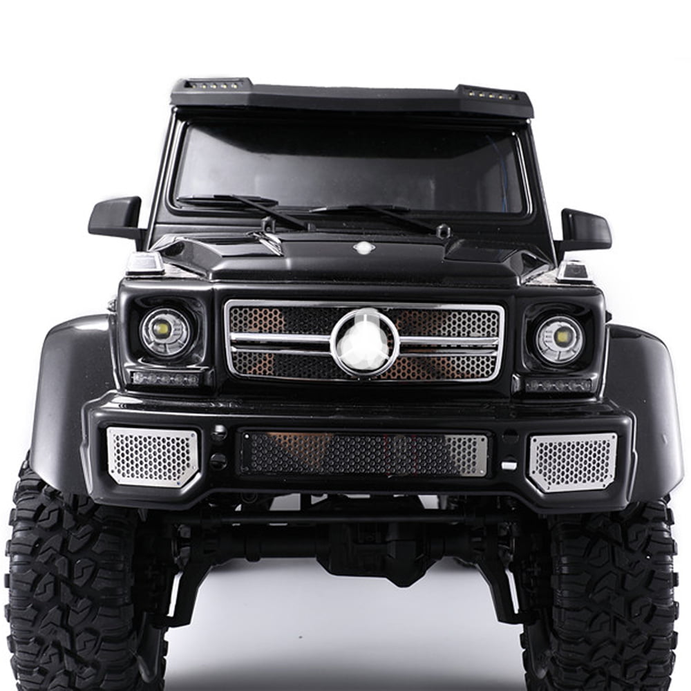 For TRX-4 TRX6 Benz G63 G500 RC Crawler Metal Front Headlight Grille Grill Cover 