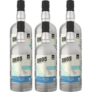 Dhos Blanco Tequilla Free Non-Alcoholic Tequila Spirit Alternative - 750ml Bottles - 6 Pack