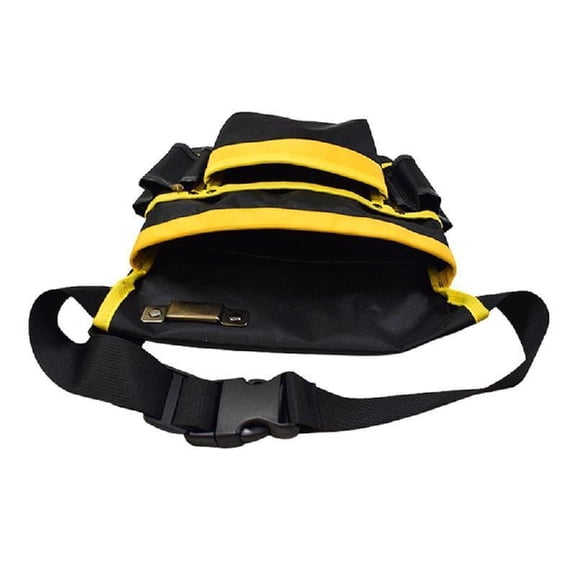 Heavy Duty Electrician Tool Belt Bag Utility Waist Pouch with Multiple Pockets
