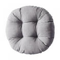 thumbnail image 3 of AJZIOJIRO Soft Seat Cushion Round Cushions Pillows Indoor Floor Couch Pillow for Office Chair Window Pad Home 19*19inch, 3 of 10