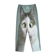 thumbnail image 4 of Bingfone Pajamas For Women,Funny Cat Pajama Pants With Pockets-Large, 4 of 9