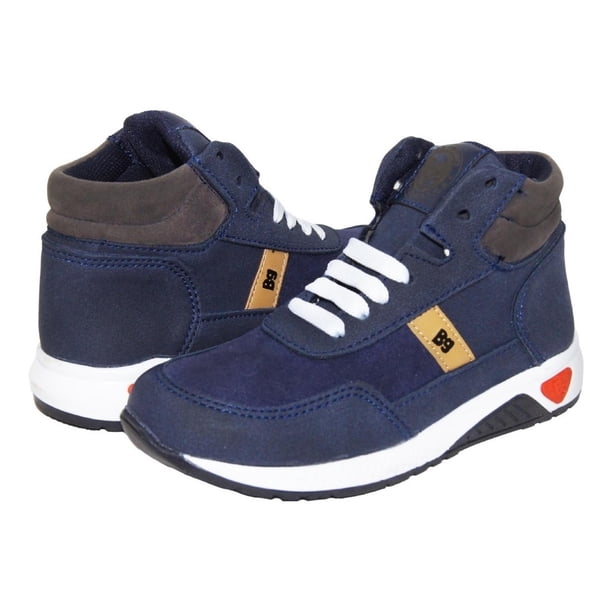 Tenis Bubblegummers Karate Miel/marino Talla 16