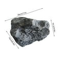 thumbnail image 2 of Realistic Rock Covers for Outdoor Landscaping, Lightweight Artificial Decorative Rocks Made of Durable PU Foam, for Yard Garden Decor and Well Cover Concealment, 2 of 6