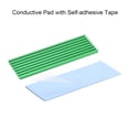 thumbnail image 3 of Aluminum Heatsink Kit 70 x 22 x 3mm Green with Two Silicone Thermal Pads for M.2, for 2280 SSD, 3 of 4
