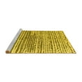 thumbnail image 2 of Ahgly Company Machine Washable Indoor Rectangle Solid Yellow Modern Area Rugs, 5' x 7', 2 of 4