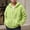 Green, variant on Mens Fuzzy Sherpa Jacket Long Sleeve Full-Zip Hooded Jacket Coats (Green XXXXL)