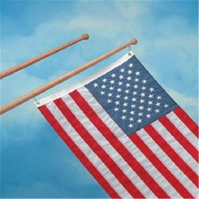 SeaTeak 60758 Mât Drapeau 1-.25in.x 60in.