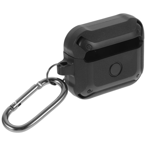 UPOUART 1Jgo Estuche Protector Para Caja De Earphone Simple Y Funcional Negro