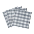 thumbnail image 2 of Kate Aurora Living 4 Pack Gingham Plaid Checkered Country Farmhouse Cotton Napkins - Assorted Colors, 2 of 3