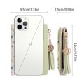 thumbnail image 3 of GAEKEAO Small Womens Wallet RFID Blocking Bifold Card Holder Tassel Vegan Leather Wallets Cute Pattern with Zipper Pocket, 3 of 6