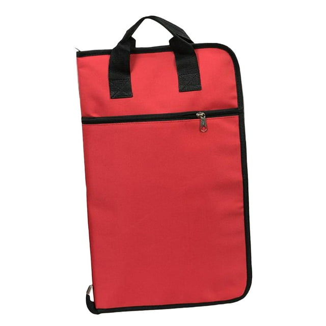 Tachiuwa Sac de Tambour Durable pour Batterie Mallet Accessoires Rouge