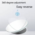 thumbnail image 3 of Frameless Small Round Car Blind Spot Mirror – 360° Rotatable HD Glass, Wide Angle Rear View, Enhanced Visibility, Easy Universal Mount, 3 of 8
