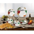 thumbnail image 4 of Lorren Home Trends 5 Piece Vegetable Design Porcelain Pasta Bowls, 4 of 4
