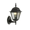 thumbnail image 6 of Mainstays Outdoor Electric Coach Light Wall Mount Sconce, Matte Black with a A19 Bulb, 6 of 10