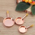 thumbnail image 2 of 1 12 Scale Miniature Cookware Mini Dollhouse Playing House Kitchen Furniture Frypan Saucepan Model Doll Accessories, 2 of 7