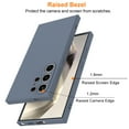 thumbnail image 4 of Ebizware Silicon Slim Cell Phone Cover for Samsung S24 Ultra, Gray, 4 of 9