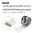 thumbnail image 4 of Unique Bargains 2 Roll 1 Yard 13.5/27mm Self Adhesive Crystal Rhinestone Ribbon for Crafts Project, Black,White, 4 of 5