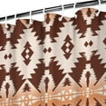 thumbnail image 4 of 36x72 Inches Ethnic Vintage Shower Curtain Bohemian Chic Polyester Tribal Pattern Bathroom Decor, 4 of 5