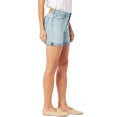 thumbnail image 5 of Levi Strauss Signature Women's and Women's Plus Size Mid Rise 5" Cuffed Shorts, Sizes 2-28, 5 of 5