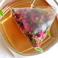 thumbnail image 2 of 50pcs Portable Nylon Empty Tea Bag Seal Filter String Tea Bag(7X9cm), 2 of 6