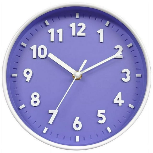 Modern Simple Wall Candy Color Clock Mute Living Room Clock Wall Mounted Clock For Home New Wall Clock Home Decoration Tools