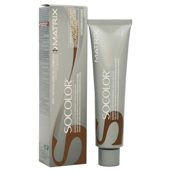 Matrix Socolor Permanent Cream Haircolor 6n - Light Brown Neutral By Matrix For Unisex - 3 Oz Haircolor 3 oz