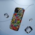 thumbnail image 5 of DistinctInk Tough Case for Apple iPhone 15 PLUS (6.7" Screen), Compatible with MagSafe Charging - "Vibrant Urban Expressions: Graffiti-inspired Street Art", 5 of 6