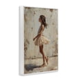 thumbnail image 2 of Stupell Industries Eclectic Ballerina in Soft Light White Framed Giclee Art, 12 x 18, by Creative Studio, 2 of 8