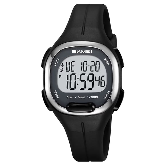 SKMEI Women Watch Digital Chronograph Watch Multifunctional Waterproof Sports Watch for Women with Alarm Stopwatch Back Light