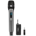 thumbnail image 1 of Micrófono inalámbrico AODICEN UHF Dual Metal Handheld negro, 1 of 6