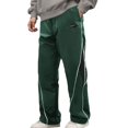 thumbnail image 5 of PIMSSY Men Pants Casual Pants For Style Relaxed Fit Athletic Wide Leg Pants Straight Leg Pants Male Breathable Solid Color Slacks, 5 of 8