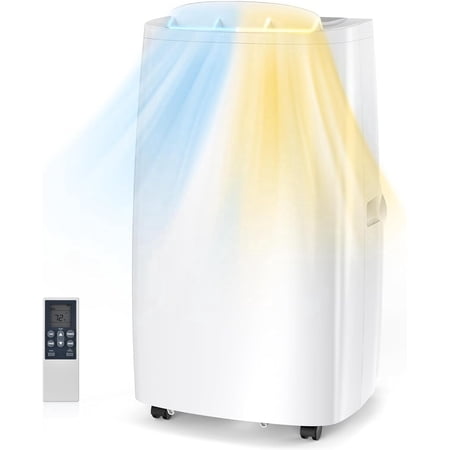 Air Choice 14000 BTU Portable Air Conditioner with Heat, White