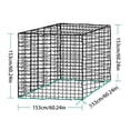 thumbnail image 2 of Slow Feed Hay Net For Horses And Livestock With 175 Inch Holes In Three Size Options For Standard Round Or Square Fittings To Reduce Waste And Promote Digestion, 2 of 4
