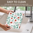 thumbnail image 4 of Placemat, Pioneer Flower Floral Print Pattern Place Mats Table Mat Set Of 2, PVC Washable Placemats for Party Kitchen Dining Decoration, 18x12 Inch, Fade Resistant, 4 of 6