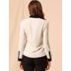 thumbnail image 5 of Camide Trabajo De Manlarcon Allegra K Botones Color Block Beige XXL, 5 of 6