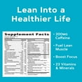 thumbnail image 5 of GNC Lean Shake Burn Meal Replacement Powder with Caffeine, Vanilla Creme, 30g Protein, High Fiber, Keto Friendly, Weight Management, Metabolism Boost, Proven Thermogenic, 16 Servings, 5 of 7