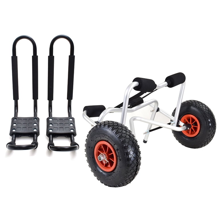 New Kayak Carrier Canoe Boat Surf Ski Roof Top Mount SUV Crossbar